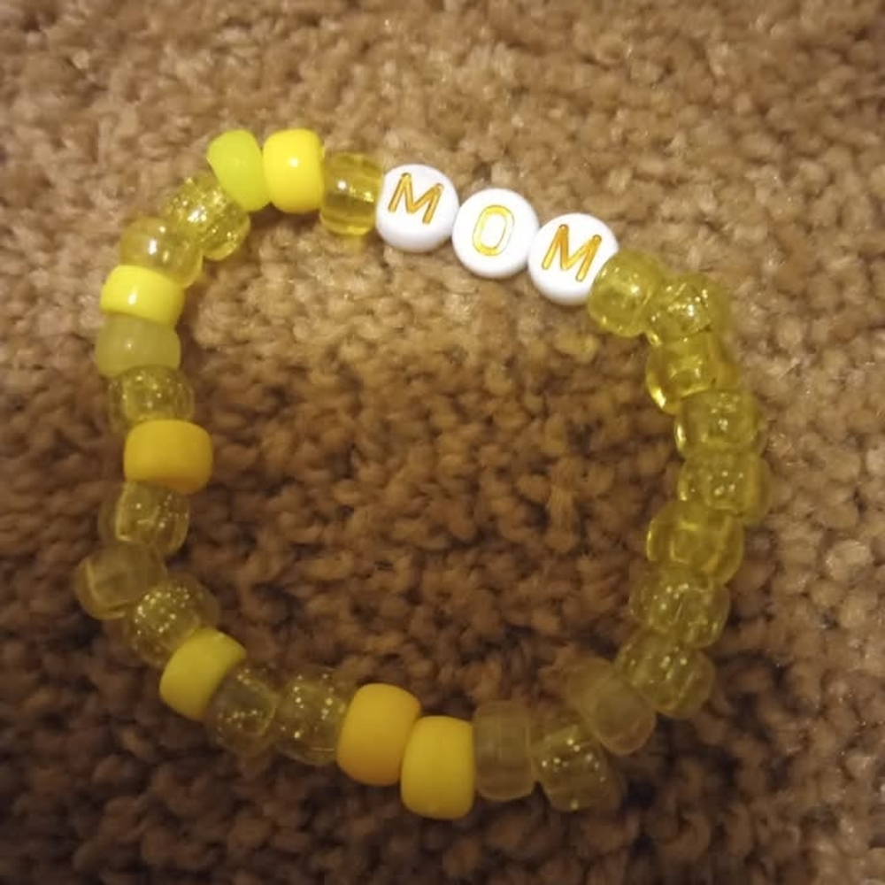 Yellow Beaded Bracelet Jewelry